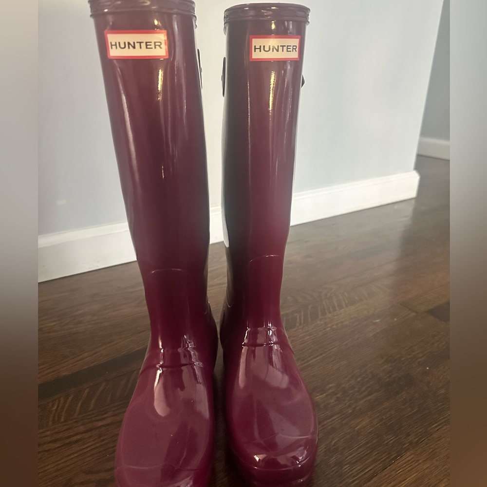 Hunter rain boots